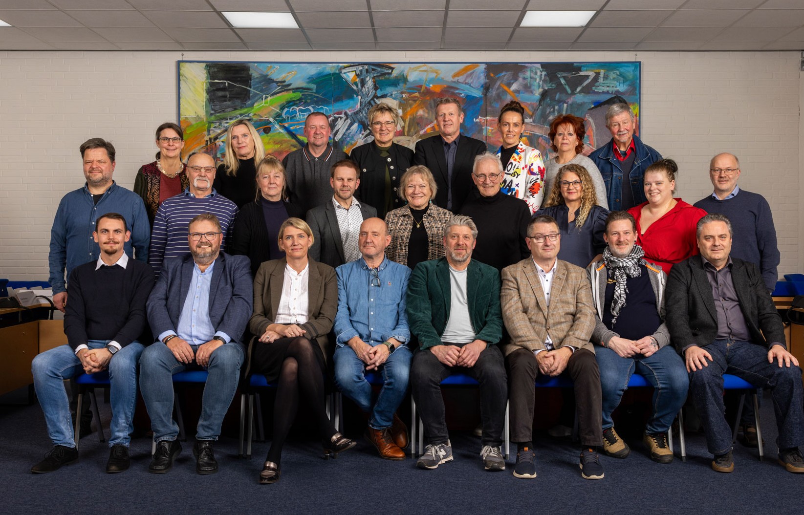 Gruppebillede af byrådet i Odsherred Kommune 2026-29Byrådet